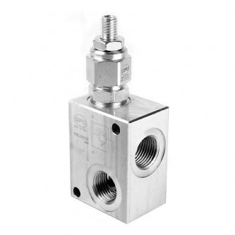 Overload valve 35 LPM 1/2 "BSP 100-350 BAR